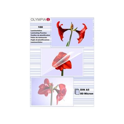 Olympia A5 80 Micron PVC Laminasyon Poşeti 100 Adet
