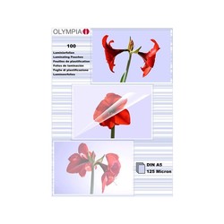 Olympia - Olympia A5 125 Micron PVC Laminasyon Filmi 100 Adet 