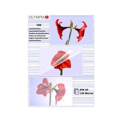 Olympia A5 125 Micron PVC Laminasyon Filmi 100 Adet 