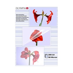 Olympia - Olympia A4 80 Micron PVC Laminasyon Poşeti 100 Adet
